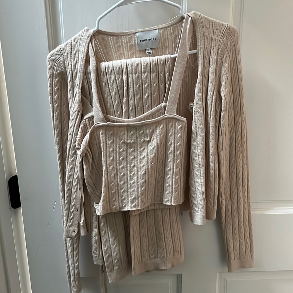 Brand: Pink Rose  // Size: S // Color: cream